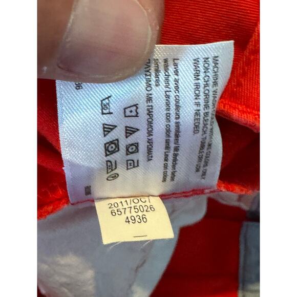 Brooks Brothers Fleece RED Girls Pants, size 14 - Picture 8 of 9